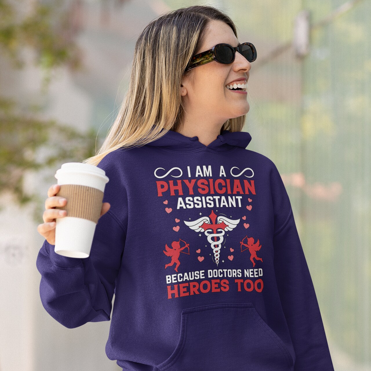 I Am a Physician Assistant Valentine's Direct-to-Film DTF Transfer